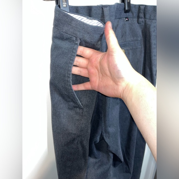 Tommy Hilfiger Modern Fit Flex Suit Separates Pants, Dark Gray - Size 34/32 - Picture 9 of 15